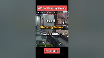 Top 5 New Shooting Games Under 100MB 😍 | Best Lightweight Games for Android
