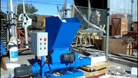 Copy of CP100 EPS (Styrofoam)  foam Compactor / Densifier
