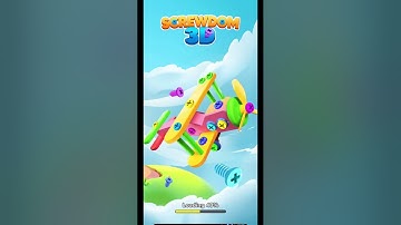 Screwdom 3D LEVEL5 : Ultimate Gameplay Walkthrough Android,IOS & Relax Your Mind!