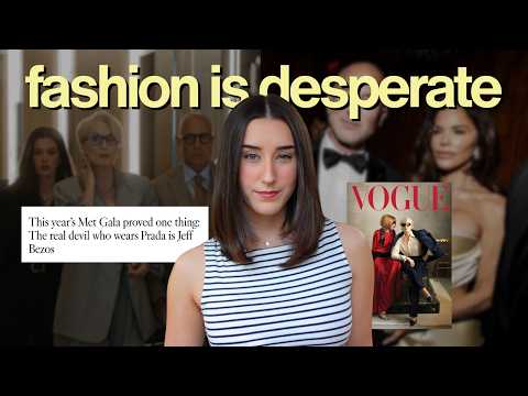 the devil wears prada 2 is actually a documentary...