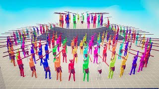 RANGED UNITS FREE FOR ALL TOURNAMENT | TABS Totally Accurate Battle Simulator