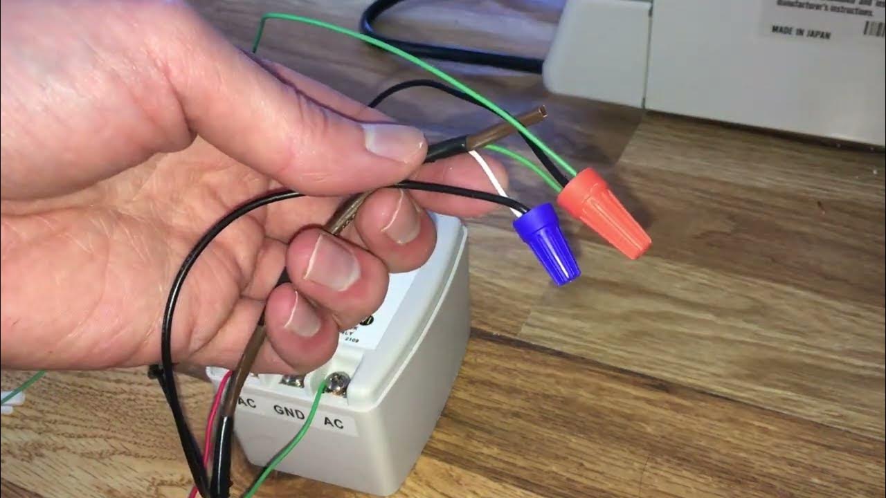 Rinnai furnace installing a remote thermostat youtube