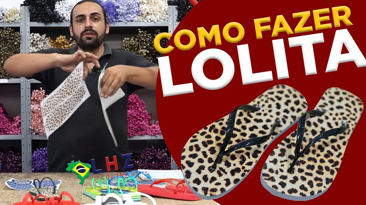 Como Fazer Chinelo Lolita PASSO Á PASSO