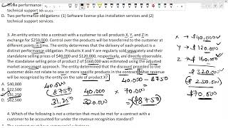 CMA US part 1 Section A | Revenue Recognition | MCQs + Concepts | ASC 606