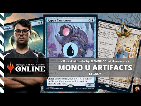 LEGACY | MONO U ARTIFACTS 8 CAST | LISTA MENGUCCI 4SEASONS BOLOGNA | DECKTECH + GAMEPLAY [MTGO ITA]