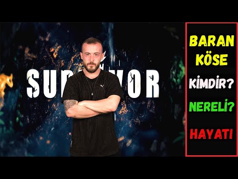 Survivor 2021 | Baran Köse Kimdir ve Nereli? Kaç Yaşında? Boyu Burcu Kilosu