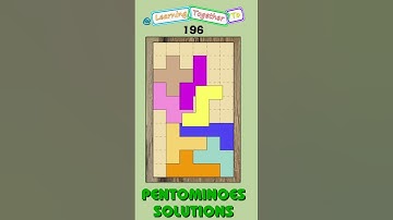 Not an image. #196 (Solution SETUP) Pentominoes Math Puzzle #mathchallenge #Shorts #puzzlegame