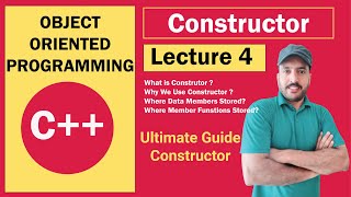 Lecture 4 | Constructor in C++ | Real-World Examples | OOP Tutorial for Beginners | CubicCode