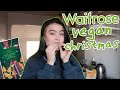 TRYING WAITROSE VEGAN CHRISTMAS RANGE