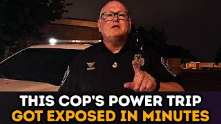 Ego Triggered Cop Wanted His ID So Bad But Got Himself Embarrassed Instead