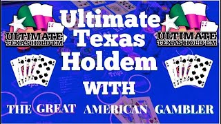 Ultimate Texas Holdem From The El Cortez in Las Vegas, Nevada! Hanging Tough!! screenshot 5