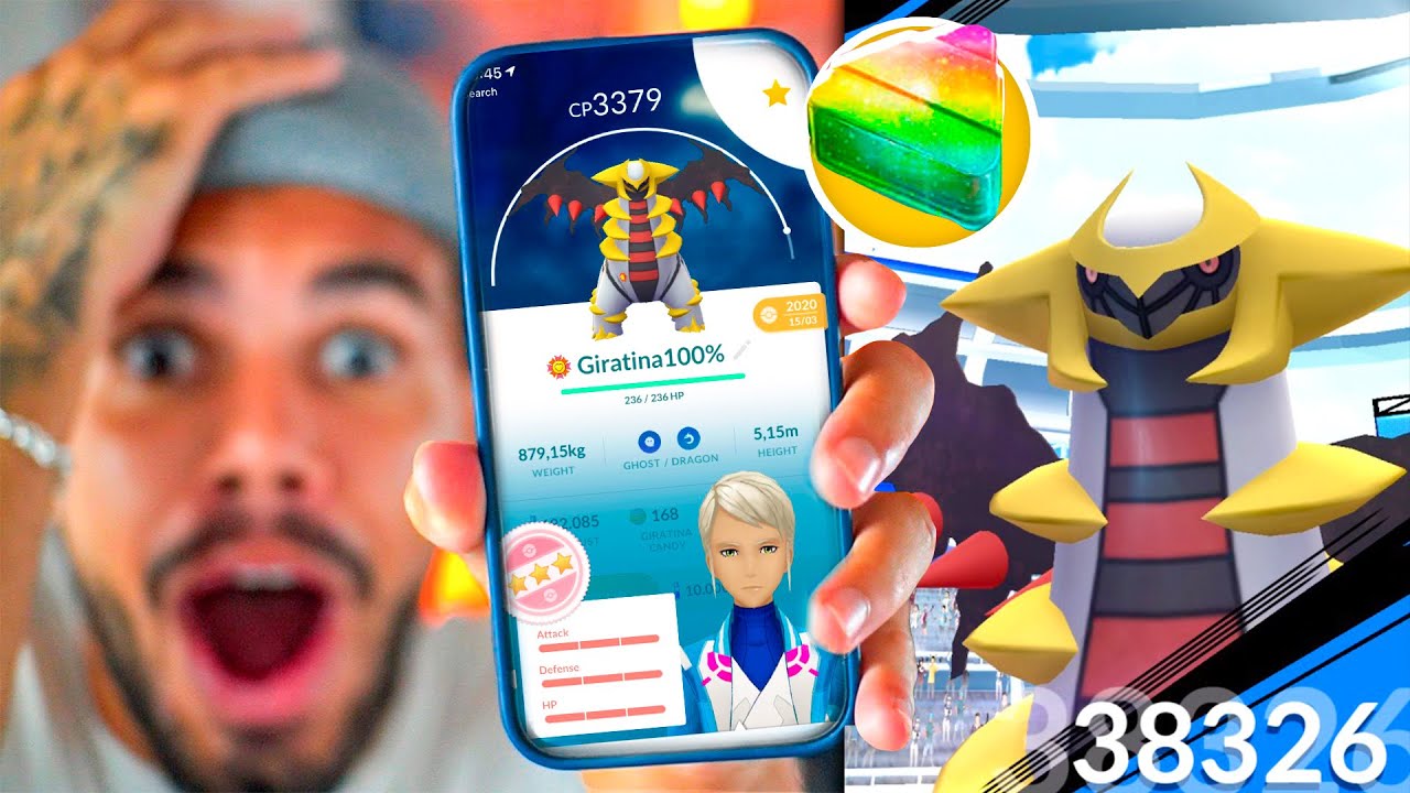 Giratina Alterada/Altered Pokémon Go - (Leia A Descrição