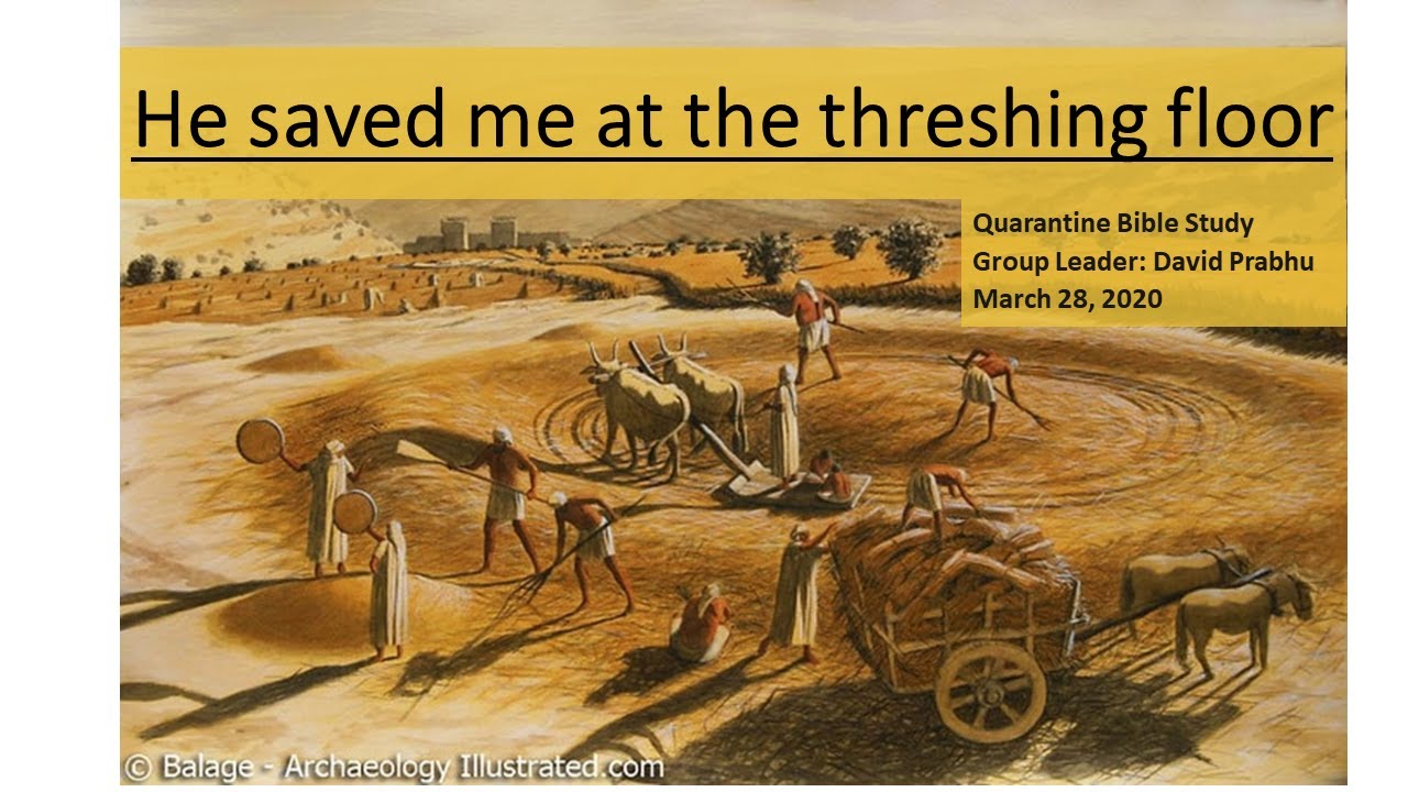 Christ The Plague And The Threshing Floor Youtube