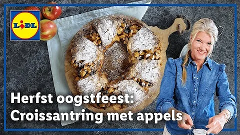 Croissantring met appels | Herfst Oogstfeest!