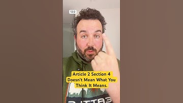 Article 2 Section 4.  What does it mean?  #impeachment #democrats #progressives