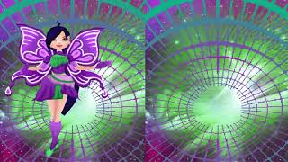 All of Kira's Fairy Transformations HD (Winx Club Magical Fairy Party DS) screenshot 2