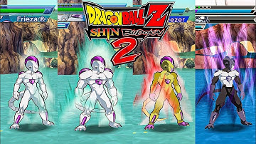Dragon Ball Shin Budokai 2 Mod | All Frieza Transformations | Dragon Ball Ppsspp Android