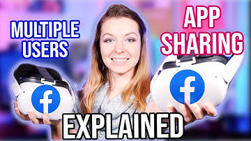 ONE game, MULTIPLE accounts! How to share apps on Quest 2 and add multi-user accounts EXPLAINED