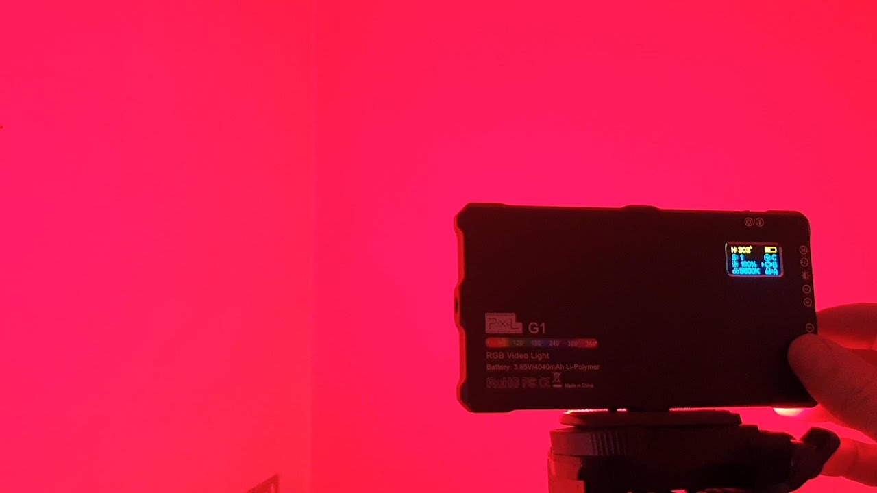 Pixel RGB LED Video Light Review