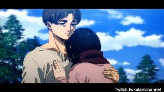 Mikasa and Eren's conversation - Attack on Titan Finale Eng Dub