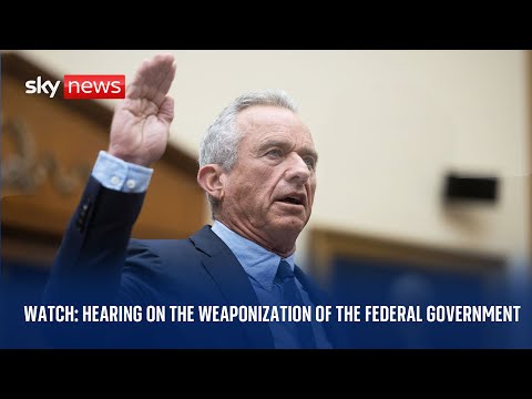 Watch live: Hearing on the Weaponization of the Federal Government
