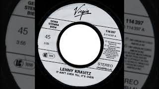 Video thumbnail of "Lenny Kravitz - It Ain’t Over ’til It’s Over (Acapella)"