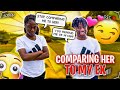 COMPARING MY GIRLFRIEND TO MY EX FOR 24HRS!!!