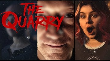 THE QUARRY IS FILLED WITH "BAD DECISIONS ONLY" | PROLOGUE/CHAPTER 1 | GAMEPLAY/WALKTHROUGH *SCARY*