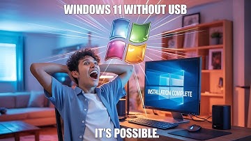 How To Install Windows 11 Without USB on Unsupported PC | No USB Needed Easy Win 11 Install Old PCs
