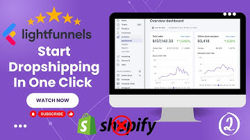 How To Start Dropshipping With Lightfunnels All-in-One Solution  (Step-By-Step)