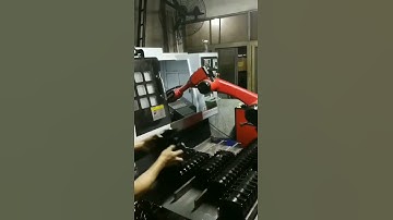 #BORUNTE SIX AXIS ROBOT TAKE ELECTRIC FAN TO CNC CUTTING PROCESS