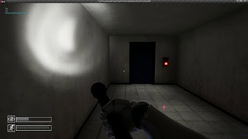 SCP UE4 modified first person adventure template.