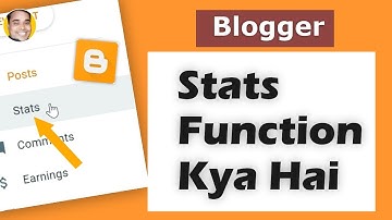 How to Use Stats Option In Blogger Blogspot 2023 | Blogger Blogspot Tutorial Hindi 2023