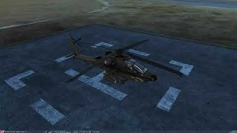 DCS AH-64D Apache - Quick Startup