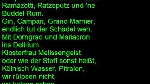 Otto Waalkes Wir haben Grund zum Feiern mit Lyrics