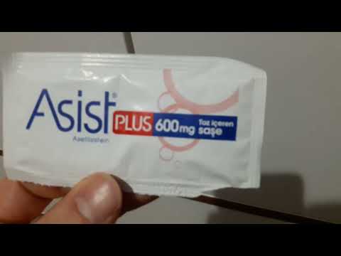 Asist Plus 600mg toz içeren saşe / Asist Plus sachet containing 600 mg powder