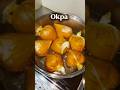 Okpa recipe, will you eat or pass? #okpa #cooking #food #shortsvideo