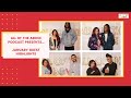 All of the Above Podcast | January Guest Highlights