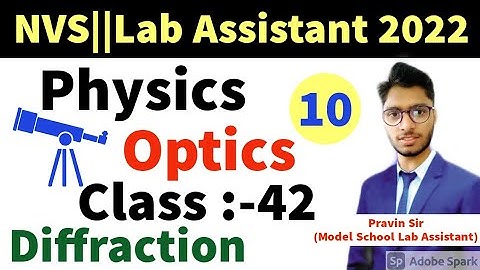 lab Assistant Physics online class/lab Assistant Physics/lab Assistant vacancy 2022 (optics)