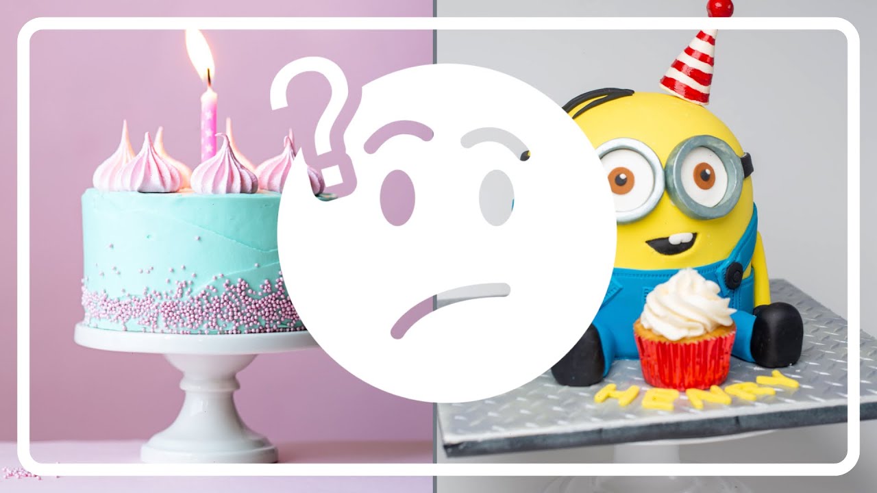 Fondant vs. Buttercream WHICH SHOULD YOU CHOOSE? YouTube