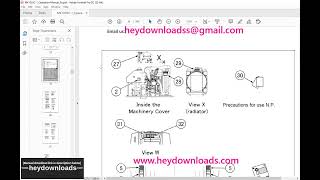 Maeda MK 1033C-1 Mini Crawler Crane Operation Manual SN MK0003 and up