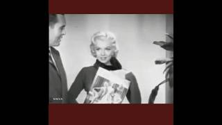 Look Magazine Honors Marilyn Monroe in 1953. #shorts #movie #star #newsreel