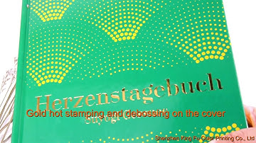 Hardcover notebook planner journal book printing service