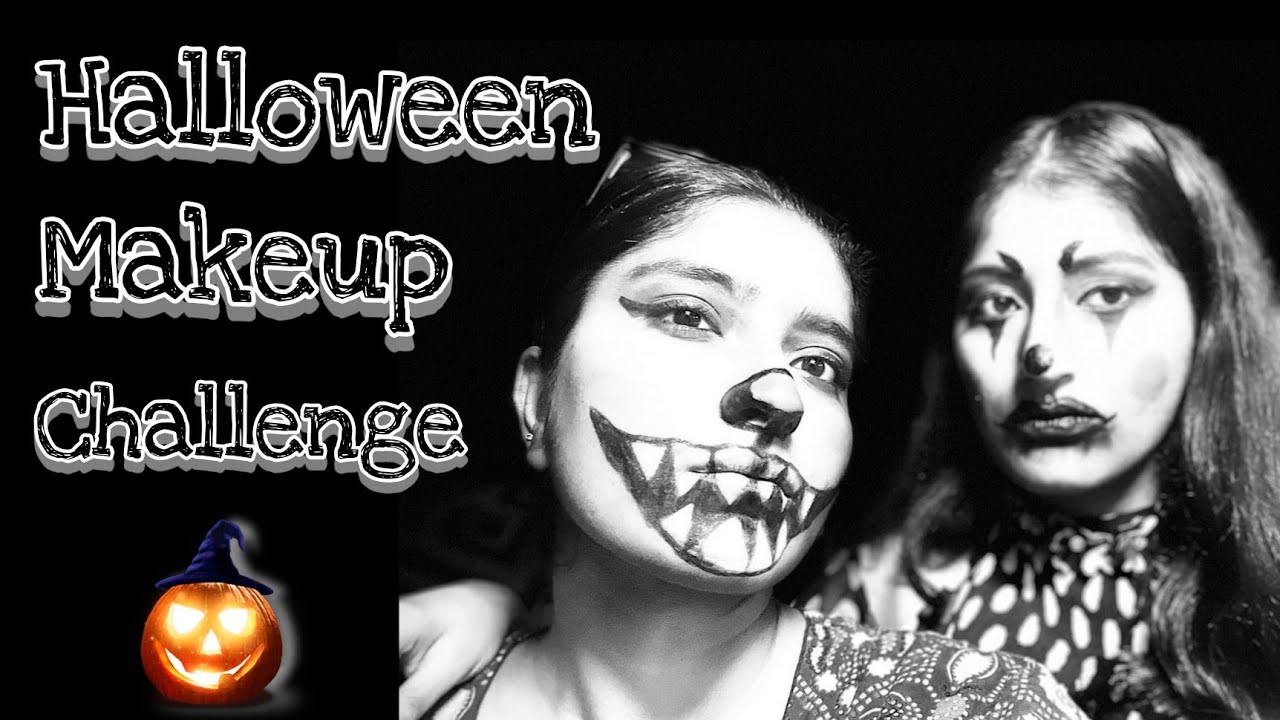 Halloween Makeup Challenge Halloween 2022 🎃 ft.‎ ritikaattree