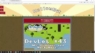 Game Development Streaming (LibGDX MMORPG): HollowBit Website