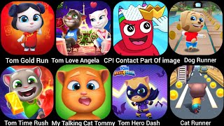 My Tom Hero Dash,Tom Love Angela,My Talking Cat Tommy,Cat Runner,Dog Runner,........ screenshot 5
