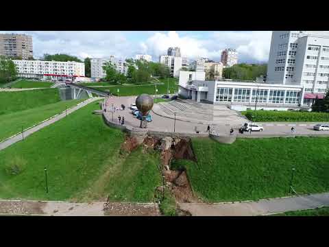 Оползень на нижегородских