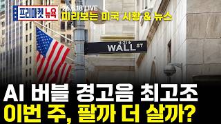 [프리마켓뉴욕LIVE]서학개미가 지금 봐야할 미증시 뉴스｜랠리 질주 속 들려오는 버블 경고, 이번엔 진짜 터진다?｜아쉬웠던 미중정상회담? 비밀장부, 13F 파헤치기(송재경/김세한)