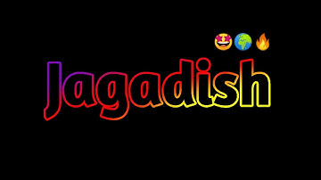 Jagadish name_status|Name art status|New whatsapp status|Attitude status