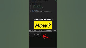 🚀 PostgreSQL Full-Text Search Made EASY in 40 Seconds! #coding #postgresql  #databasedeveloper